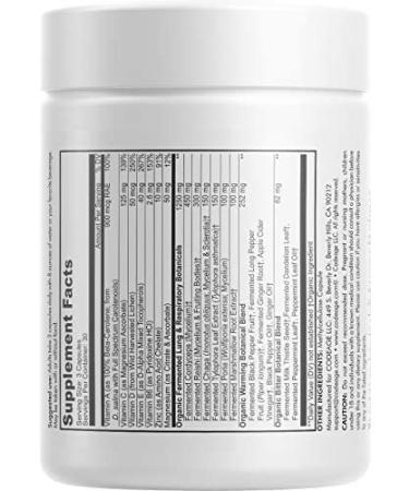 CodeAge Vitamins Lungs - 90 Capsules for Respiratory Health Support - Buy Online on GoSupps.com