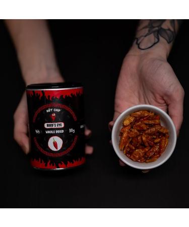  HOT CHIP HOT-CHIP Dried Bird's Eye Peppers 30g - Buy Online on GoSupps.com
