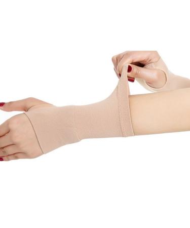 Black Skin Palm Hand Brace - Compression Sleeves for Carpal Tunnel Relief (XL Skin) - International Shipping Available - Buy Online on GoSupps.com