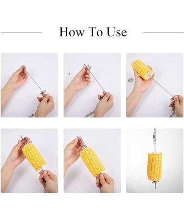 Stainless Steel Parrot Fruit Holder - 2 Pack Vegetable & Fruit Tools for Bird Cages - Buy Online on GoSupps.com