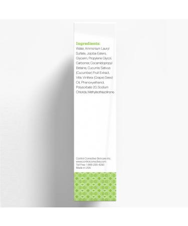 CONTROL CORRECTIVE Cucumber Bead Cleanser 6.7 Oz - Gentle Daily Exfoliation for All Skin Types - Buy Online on GoSupps.com