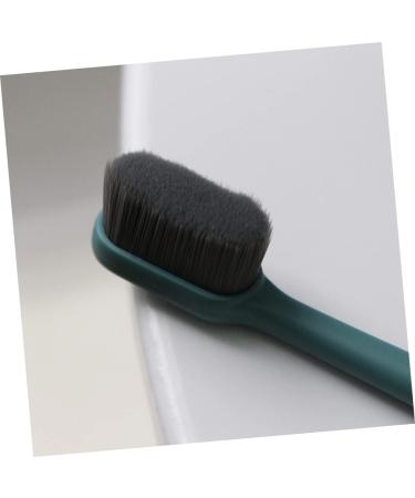 Buy FRCOLOR 2pcs Soft Nylon Charcoal Toothbrushes - Convenient Travel Oral Care | Eco-Friendly Tongue Care Brush for International Shipping - Buy Online on GoSupps.com