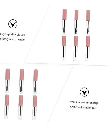 FOYTOKI 6pcs Eyeliner Stick Lipgloss Tubing Mascara Empty Mascara Clear Mascara Vials Lash Tube The Pet 1 g (Pack of 1) Pink - Buy Online on GoSupps.com