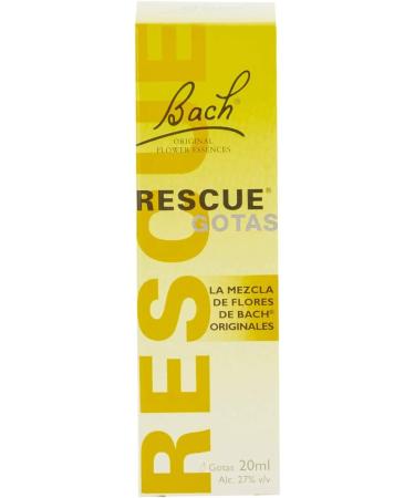  RESCUE Bach Rescue Drops with naturally derived ingredients based on Bach flowers - 20 ml - Buy Online on GoSupps.com