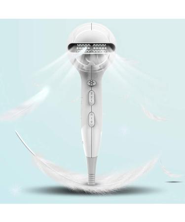 Hair Dryer 2200W Ionic Professional Blow Dryer with Air Nozzle 2 Speed 3 Heat Settings and Cool Shot Button Powerful AC Motor Fast Drying for Men and Women Home and Salon Small Gift - Buy Online on GoSupps.com