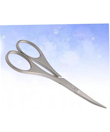 1pc Nose Hair Scissors & Eyebrow Trimmer - Precision Vibrissa Scissors for Perfect Grooming - Buy Online on GoSupps.com