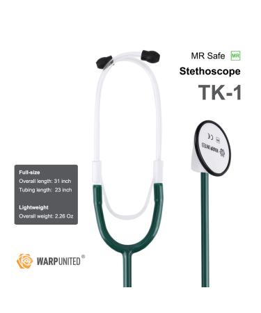 TK-1 Professional MR Safe Stethoscope - Dual-Frequency Avocado Green - Best International Shipping - Buy Online on GoSupps.com