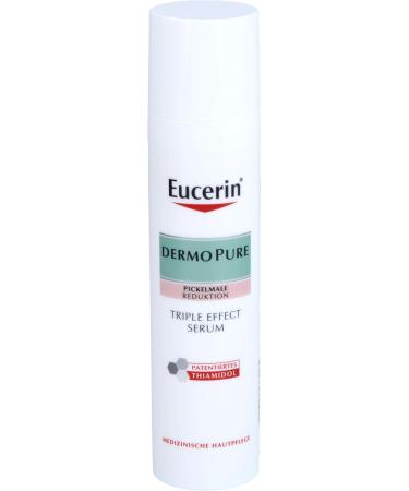 Eucerin Dermopure Triple Effect facial serum against impure skin pimple marks and shiny skin 40 ml Oplossing - Buy Online on GoSupps.com
