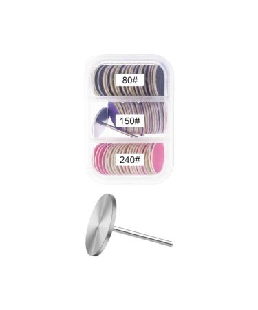 Disque de manucure et p dicure pour fa onner les ongles couvercle r sistant l'humidit 1. La bo te trois compartiments permet un rangement facile 25mm Style 1
