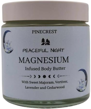 Pinecrest Peaceful Night Transdermal Magnesium with Cedarwood Lavender Sweet Marjoram and Vertiver - Buy Online on GoSupps.com