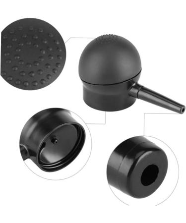 Beavorty 2 Pcs Powder Sprayer Hair Fiber Nozzle Hair Fiber Application Spray Application Airbrush Black - Buy Online on GoSupps.com