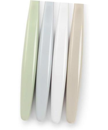 Healeved 4-Piece Manual Sensitive Toothbrush Set - Soft & Medium Bristles Natural Travel Toothbrush Eco-Friendly Green - Buy Online on GoSupps.com