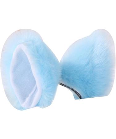 YOXIER 1Pair Fox Cat Ear Furry Girls Hair Clip Hairpin Cosplay Costume Photo Dark Blue Black - Buy Online on GoSupps.com