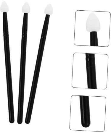 Balacoo Sponge Applicator 3pcs Makeup Brush Silicone Makeup Applicator Lip Scrubber Tool Eyeshadow Sticks Portable Suite Woman - Buy Online on GoSupps.com