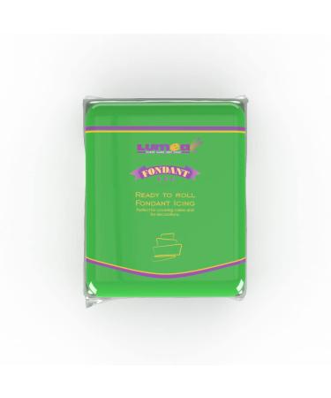 Dekozauber24 Premium Fondant 250g 19 colors rolled fondant soft and flexible cake decoration (green) - Buy Online on GoSupps.com