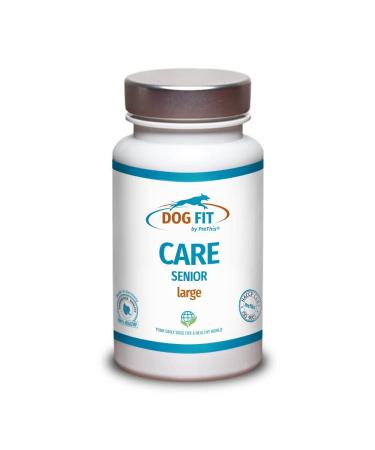 Dog Fit by Prethis Care Senior I nutrients for older dogs plus joint & vertebral protection i feed supplement free of additives i Large Large (for from 25kg)