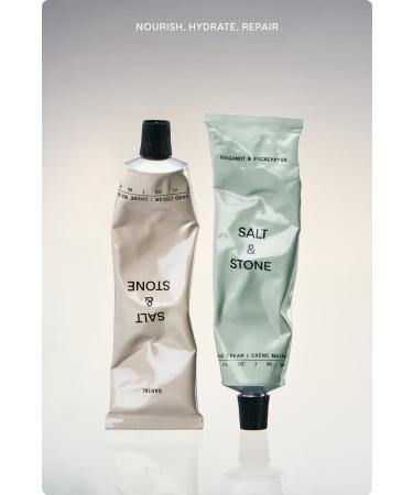 SALT & STONE Hand Cream | Hydrating Hand Cream for Women & Men | Restores Dry Cracked Hands | Fast-Absorbing Formula | Cruelty-Free & Vegan | Santal - 2 fl oz - Buy Online on GoSupps.com