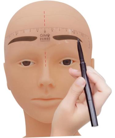 Balacoo 1 Roll Disposable Ruler Makeup Stickers Brow Ruler Sticker Makeup Supplies Woman Guide Ruler - Buy Online on GoSupps.com