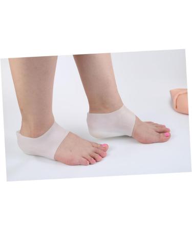 FRCOLOR Silicone Heel Guards - Height Increase Inserts & Cushions - Medium White Shoe Lifts - Buy Online on GoSupps.com