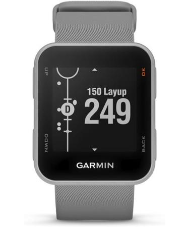 Garmin Approach S10 Lightweight GPS Golf Watch - Powder Gray - Buy Online on GoSupps.com