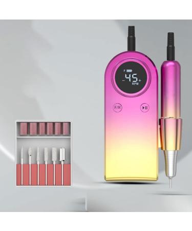 Nemeaii Electric Nail Drill for Acrylic Gel Nails Manicure Pedicure Polishing Shape Tools for Home Salon Use Easy Install A - Buy Online on GoSupps.com