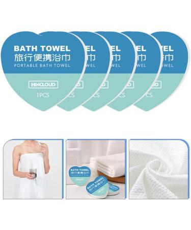 Beaupretty 5pcs Compressed Bath Towels & Makeup Remover Wipes - Travel-Friendly Nonwoven Tissue Tablets - Buy Online on GoSupps.com