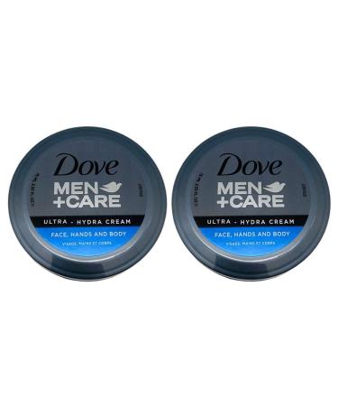 Dove Men+Care Ultra-Hydra Cream with 24 Hour Moisturization  2.53 Fl Oz (Pack of 2) 2.53 Fl Oz (Pack of 1)