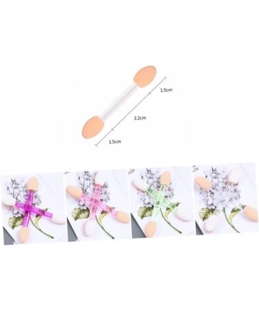 KALLORY 30pcs Eyeshadow Brush Make up Applicators for Face Eye Shadow Brush Highlight Brush Double Head Miss - Buy Online on GoSupps.com