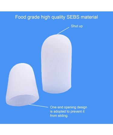Galand Toe Wound Protector - Elastic White Cover for Missing/Ingrown Toenails - Foot Relief Solution - Buy Online on GoSupps.com