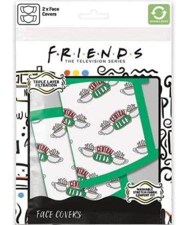 Buy Friend Central Perk Face Cover - Officially Licensed 2 Pack | International Shipping Available - Buy Online on GoSupps.com