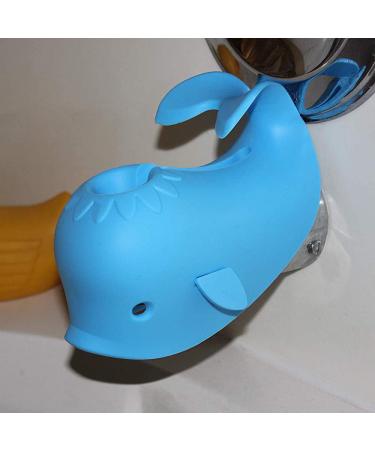 Universal Whale Bathtub Faucet Spout Cover for Baby Safety - Blue - Buy Online on GoSupps.com