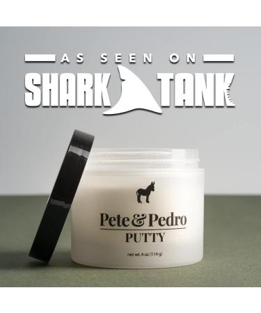 Pete & Pedro PUTTY - Strong Hold Hair Putty for Men | Matte Finish | Shark Tank Approved | 4 oz - Buy Online on GoSupps.com