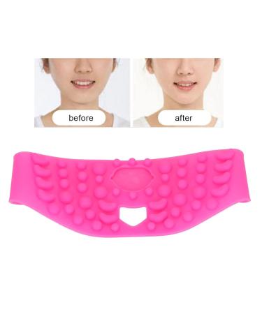 V Shaped Slimming Face Mask - Silicone Facial Lifting Strap for Double Chin Reduction | Contouring & Firming Bandage for Women - Buy Online on GoSupps.com