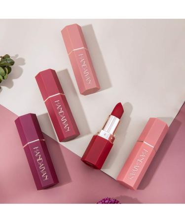 GL-Turelifes Matte Lipstick #03 Nude - Velvety Red Waterproof Long-Lasting Non-Stick Cup Sexy Colors - Buy Online on GoSupps.com