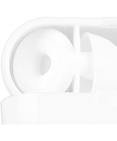 3 Pairs Noise Cancelling Silicone Ear Plugs Reusable Waterproof Earplugs for Sleeping & Swimming Easy Insertion White - Buy Online on GoSupps.com