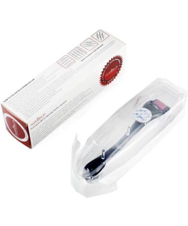 AUFGELD AG540 Titanium Microneedle 540 Needles 0.25mm Derma Roller Skin Care for Face Facial Wrinkles Hair Loss Stretch Marks Hair Regrowth Micro Needles Professional Microneedling Derma Needling Kit - Buy Online on GoSupps.com
