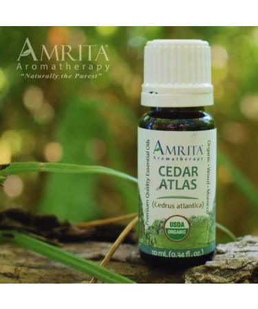 Organic Cedar Atlas Essential Oil 100% Pure Undiluted Cedrus atlantica Therapeutic Grade Premium Quality Aromatherapy Oil Tested & Verified 60ML 2 Fl Oz (Pack of 1) - Buy Online on GoSupps.com