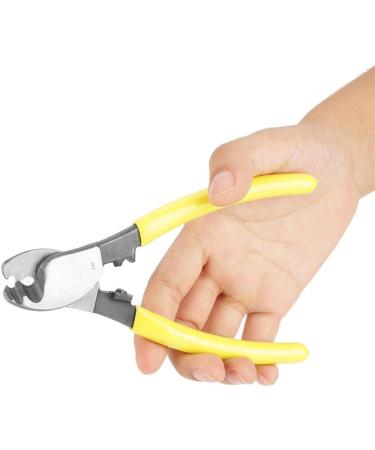Cable Cutter Cable Cutting Pliers 6 Inch Chrome Vanadium Steel Cable Wire Cutter Electric Wire Cutter Hand Cutting Tool 6 "Cable Clamp Crimping Pliers Crimp Plier - Buy Online on GoSupps.com