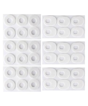 FRCOLOR 6pcs and Heel Feet Sticker Felt Relaxation Breathable Care Patches for Pads Toe Calluses Villus Relief Toes Stickers Pain Corn Cushions Cushion Toes: Removers Self Self-adhesive