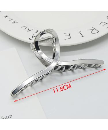 Buy Women's Elegant Hair Clipping Metal Hairpins | Geometric Gold & Silver Hair Clips - International Shipping Available - Buy Online on GoSupps.com