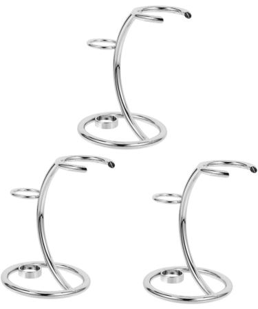 FRCOLOR 3 Pcs Shaving Razor Stand & Rack - Premium Shaving Holder for Men | Trimming Brush Included - Buy Online on GoSupps.com