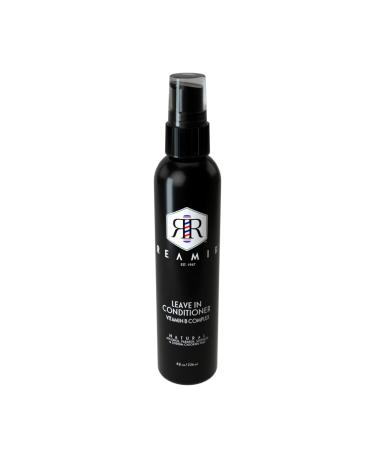 Reamir Men's Leave in Conditioning Spray - Anti Frizz Smoothing Spray - Perfect for Dry Hair - All Natural Conditioning Treatment - Sulfate Alcohol Paraben Sodium Chloride Free 8 oz