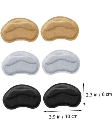 FOMIYES 3 Pairs Sticker Heels - Women's Comfort Insoles & Half Size Pads for Sneakers & Sandals - Buy Online on GoSupps.com