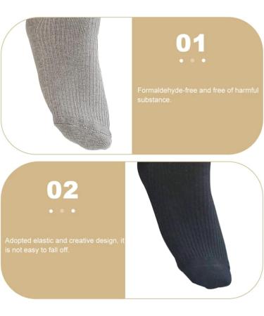 Healifty 5 Pairs Diabetic Socks for Elderly, Nursing, Pregnant Women - Non Slip Gripper Socks - Diabetic Care Supplies (Mixed Color) - Buy Online on GoSupps.com
