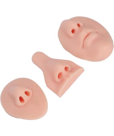 Silicone Nose Model Kit Simulation 3D Soft Exercise Nose Model Nose Seam Teaching Exercises (Light Beige) - Buy Online on GoSupps.com