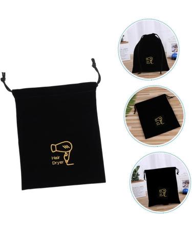 Hair Dryer Storage Bag Travel Hair Dryer Black Drawstring Bag Hair Dryer Bags Multifunctional Bag - Buy Online on GoSupps.com
