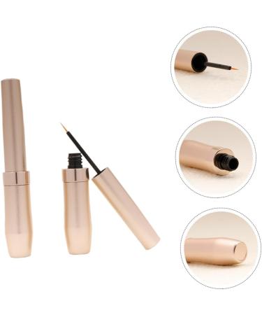 Healvian 2pcs Bottle Refillable Mascara Tube Oil Bottle Dispenser Castor Oil Tube Pet - Buy Online on GoSupps.com