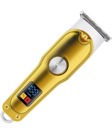Hair Clipper Cordless Barber Grooming Sets Rechargeable Hair Clipper with Guide Combs Gold Metal Incisive Lightweight Electric Hair Trimmer for Home Use 500mAh - Buy Online on GoSupps.com
