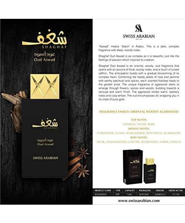 RI SHAGHAF OUD ASWAD FRAGRANCE BEST VOTED PERFUME | 75 ML - Buy Online on GoSupps.com