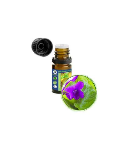 5ml (1/6oz) Violet Flower Absolute Essential Oil (Viola odorata) - 100% Pure Undiluted Uncut